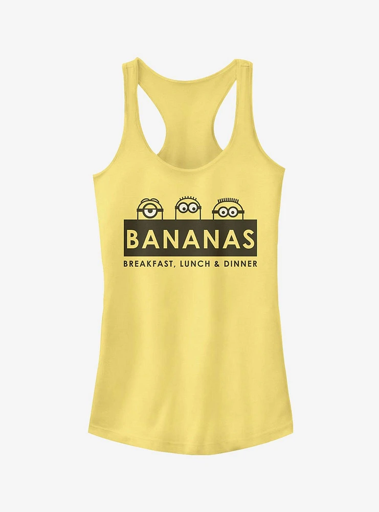 Minions Banana Girls Tank Top