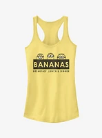 Minions Banana Girls Tank Top