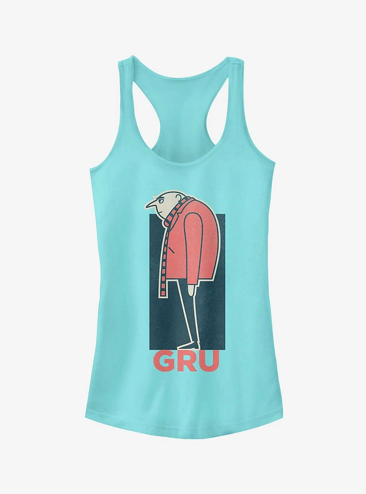 Minion Gru Profile Girls Tank Top