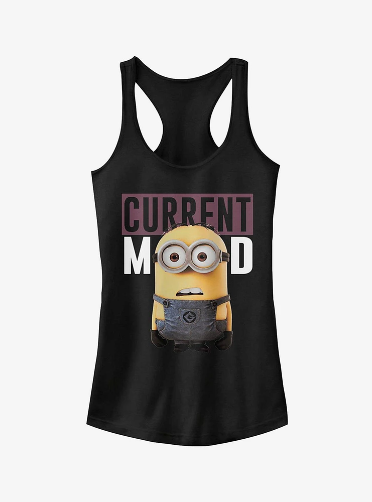 Minions Current Mood Girls Tank Top