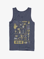 Minion Lab Work Tank Top