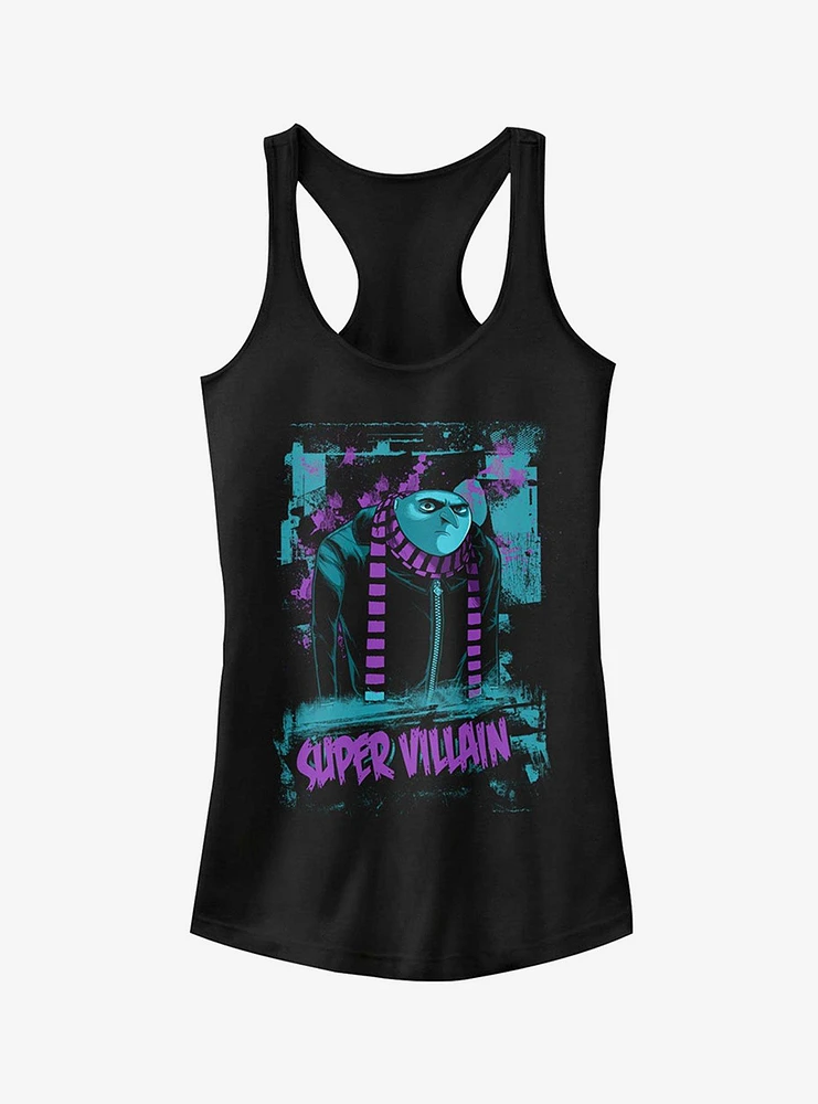 Minion Gru Supervillain Girls Tank Top