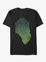 Disney Lion King Scar Watercolor Portrait T-Shirt