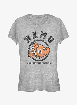 Disney Pixar Finding Dory Nemo Roll with Current Girls T-Shirt