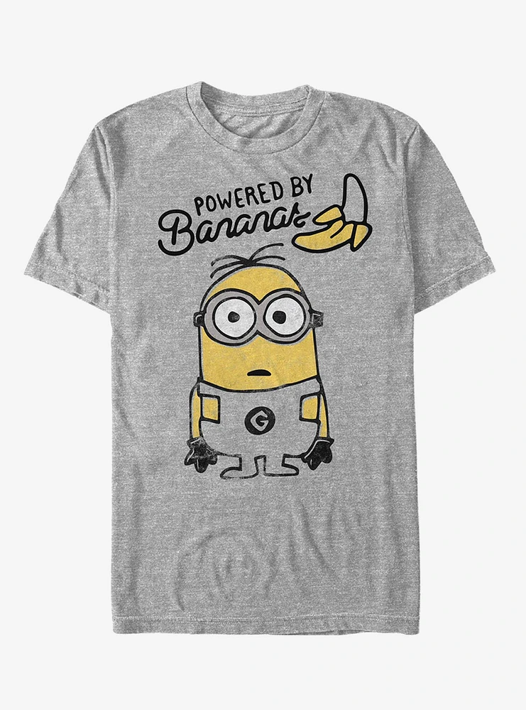 Minion Powered By Banana T-Shirt