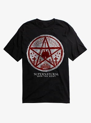 Supernatural Saving People Black T-Shirt
