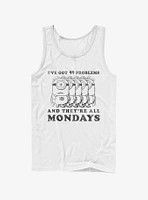 Minion Monday Problems Tank Top