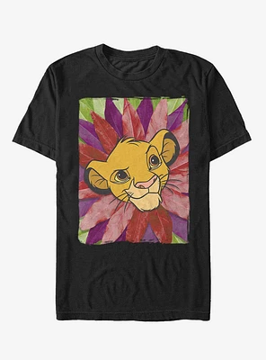Disney Lion King Simba Leaf Mane T-Shirt