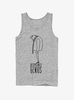 Minion Evil Genius Gru Profile Tank Top