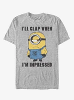 Minions Clap When Impressed T-Shirt