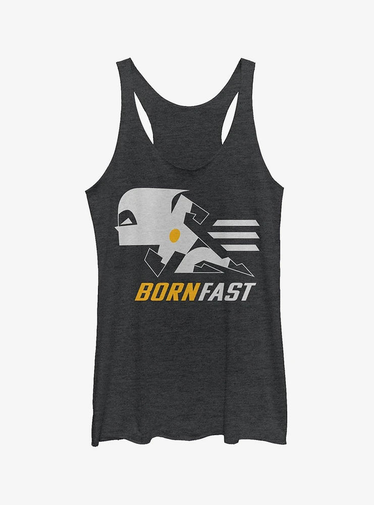 Disney Pixar The Incredibles Dash Born Fast Girls Tank Top