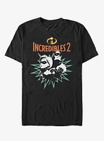 Disney Pixar The Incredibles Heroic Parents T-Shirt