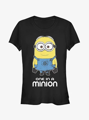 Minion One Girls T-Shirt