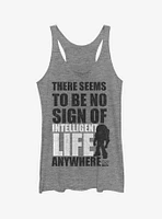 Disney Pixar Toy Story No Intelligent Life Silhouette Girls Tank Top