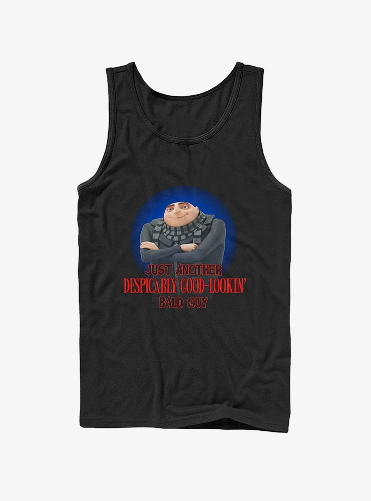 Minion Gru Bald Guy Tank Top