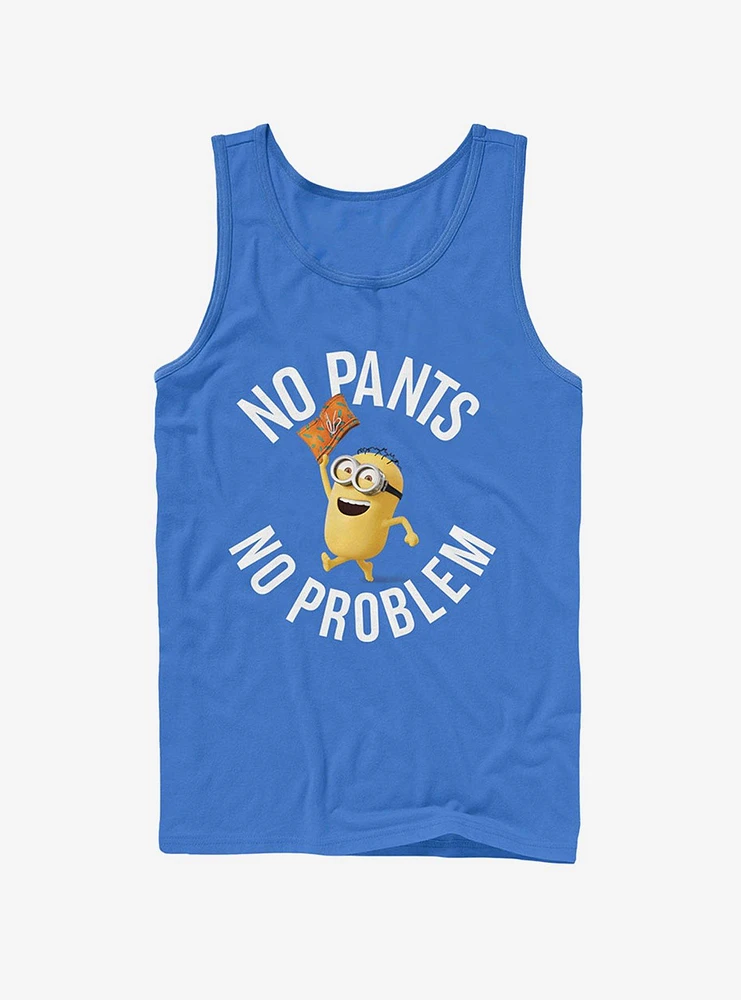 Minion No Pants Party Tank Top