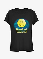 Dazed and Confused Cloudy Big Smile Logo Girls T-Shirt