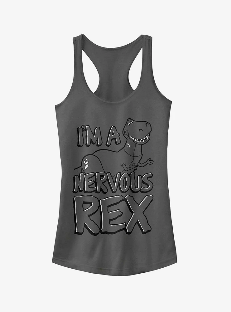 Disney Pixar Toy Story Nervous Rex Girls Tank Top