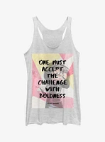 Disney Pixar the Incredibles Edna Mode Accept Challenge Girls Tank Top