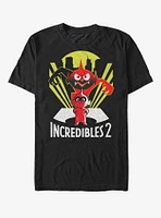 Disney Pixar The Incredibles Jack-Jack Devil Pose T-Shirt