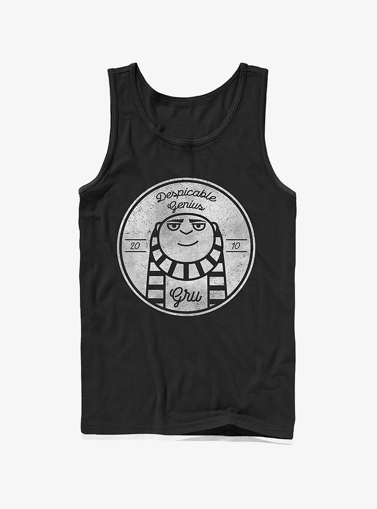 Minion Gru Genius 2010 Tank Top