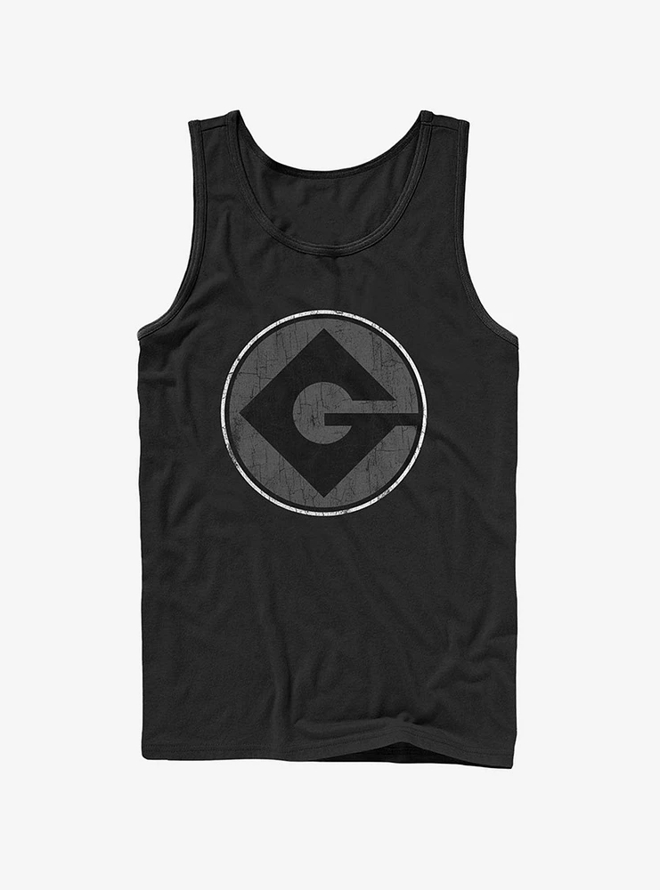 Minion Gru Logo Tank Top