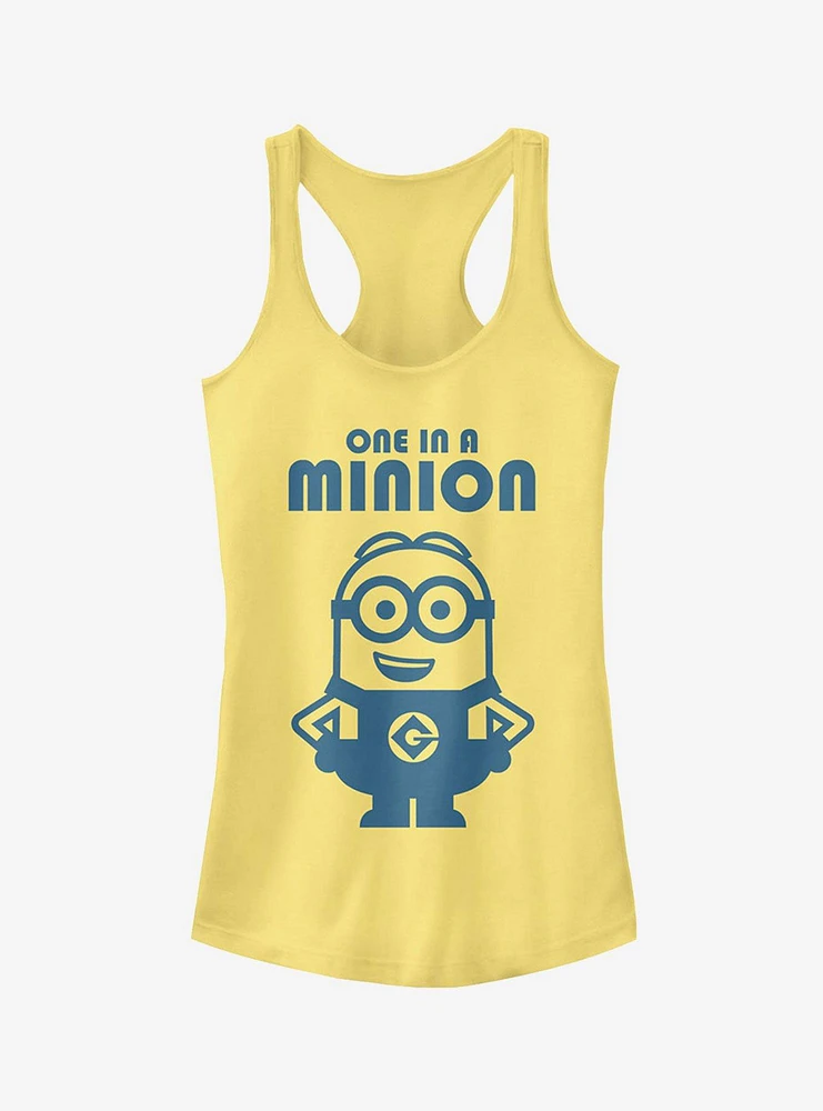 Minion One Smile Girls Tank Top