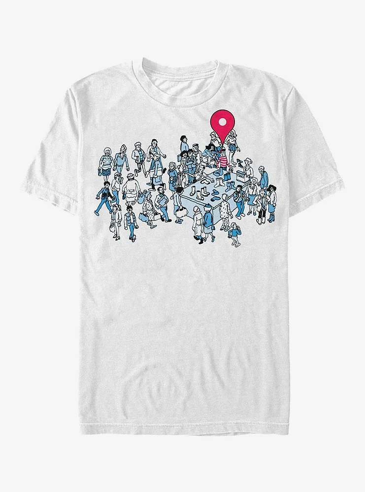 Where's Waldo Location Found T-Shirt