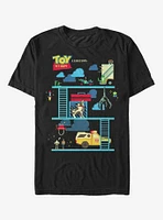 Disney Pixar Toy Story Video Game High Score T-Shirt