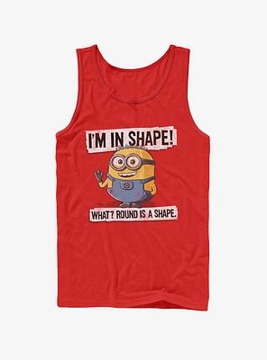 Minion Round Shape Tank Top