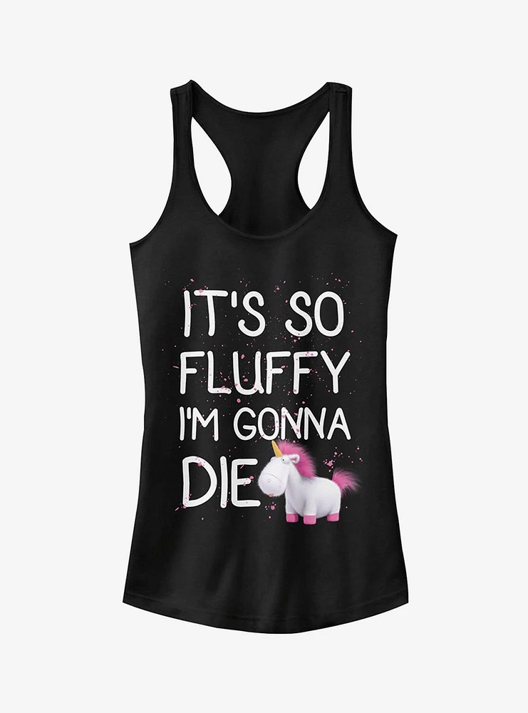 Minion Agnes Fluffy Unicorn Spots Girls Tank Top