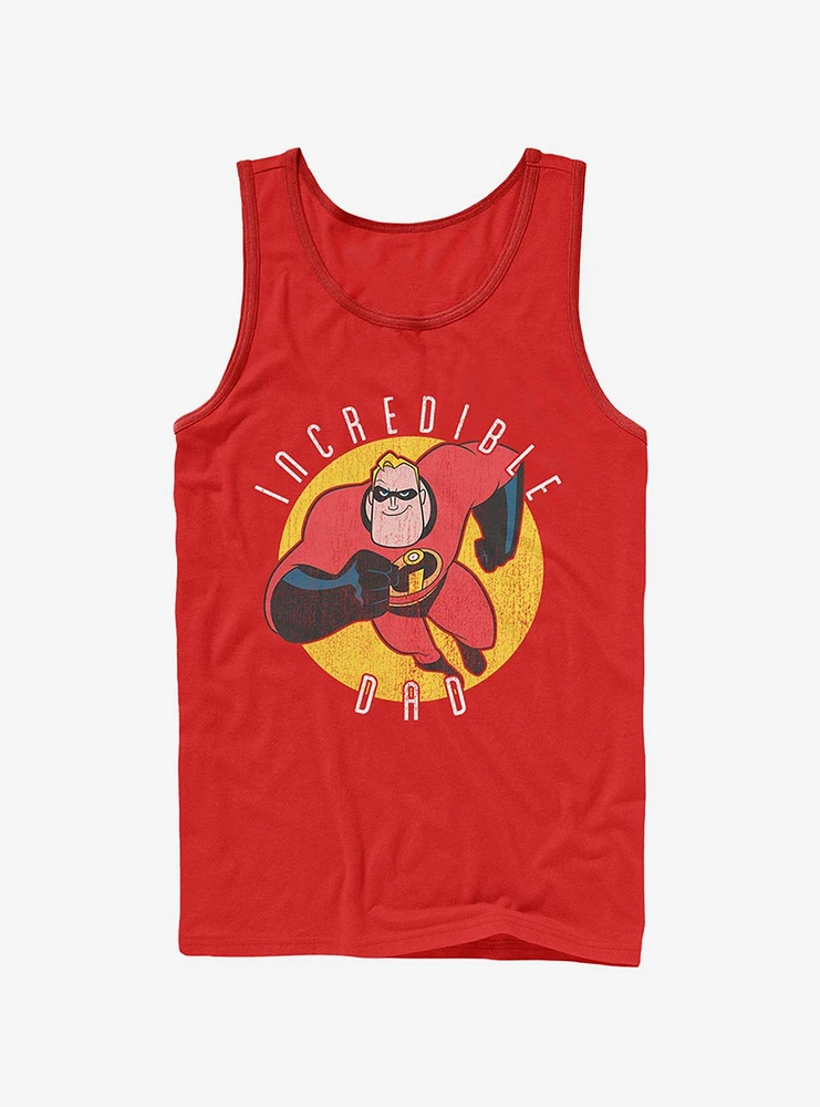 Disney Pixar The Incredibles Incredible Dad Tank Top