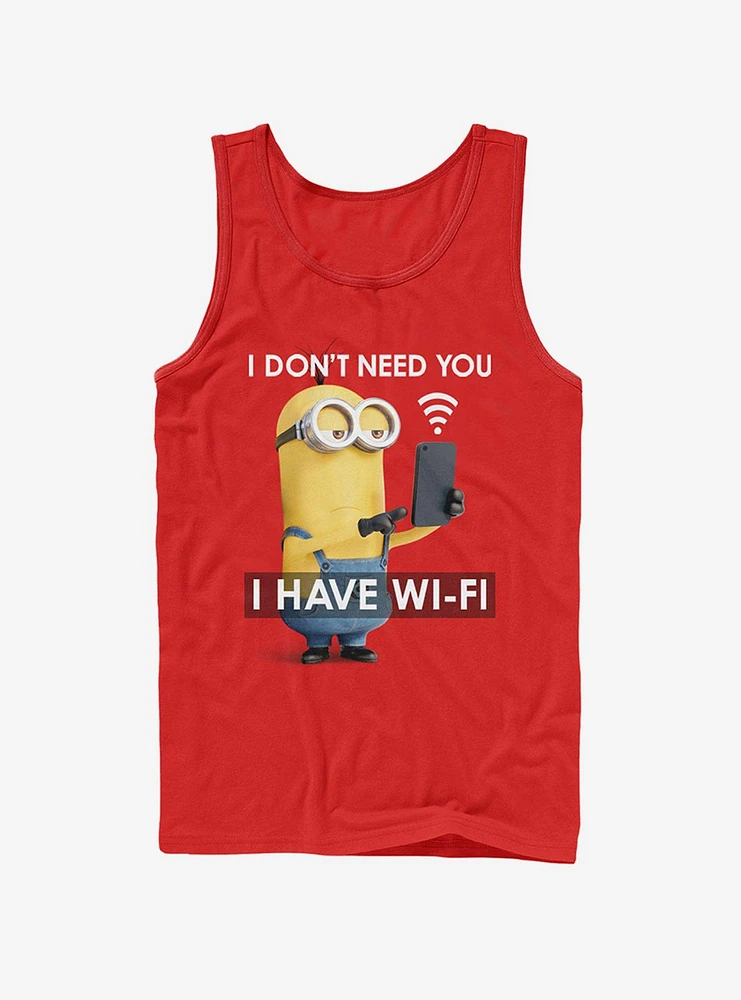 Minion Wi-Fi Tank Top