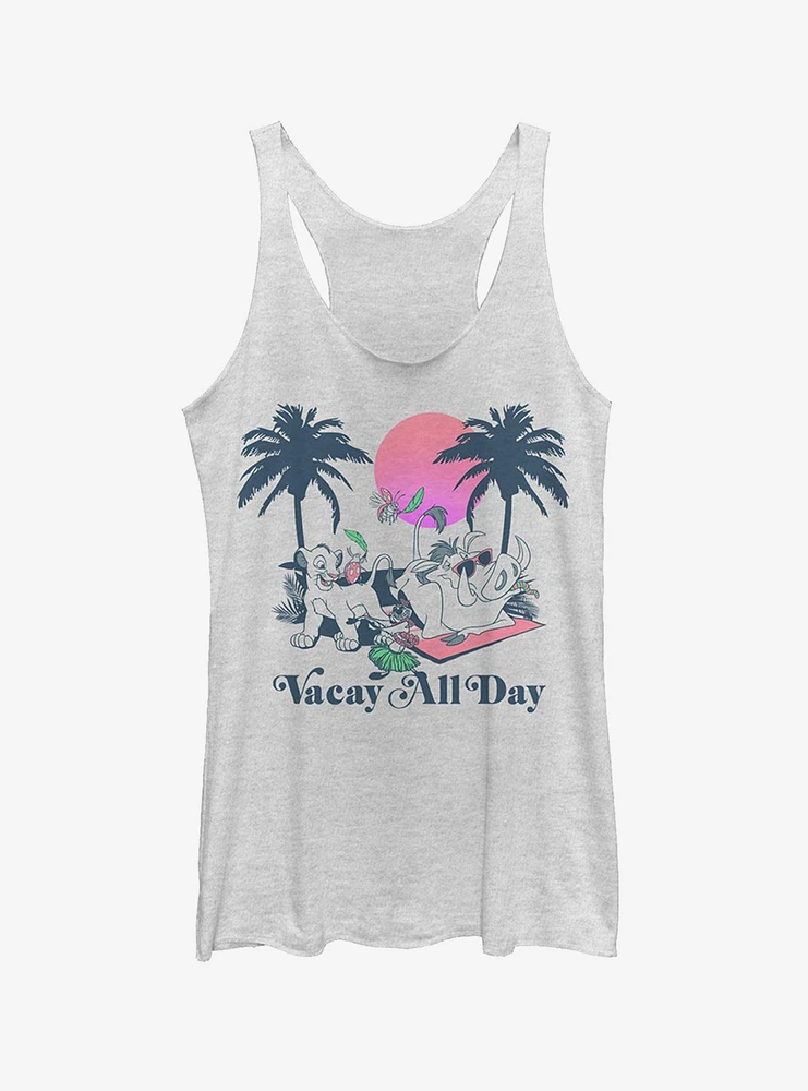 Disney Lion King Vacay All Day Girls Tank Top