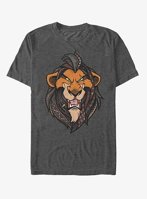 Disney Lion King Scar Decorative Mane T-Shirt
