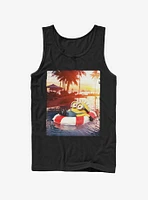 Minion Tropical Vacation Tank Top