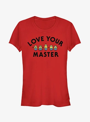 Minion Love Master Girls T-Shirt