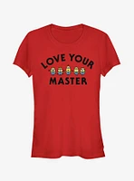 Minion Love Master Girls T-Shirt