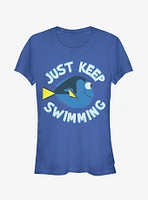 Disney Pixar Finding Dory Swim Your Heart Out Girls T-Shirt