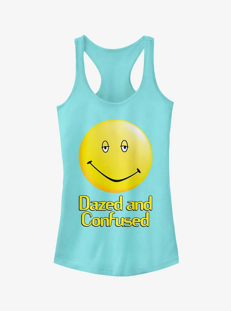 Dazed and Confused Big Smile Face Logo Girls Tank Top