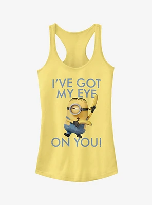 Minion Eye on You Girls Tank Top