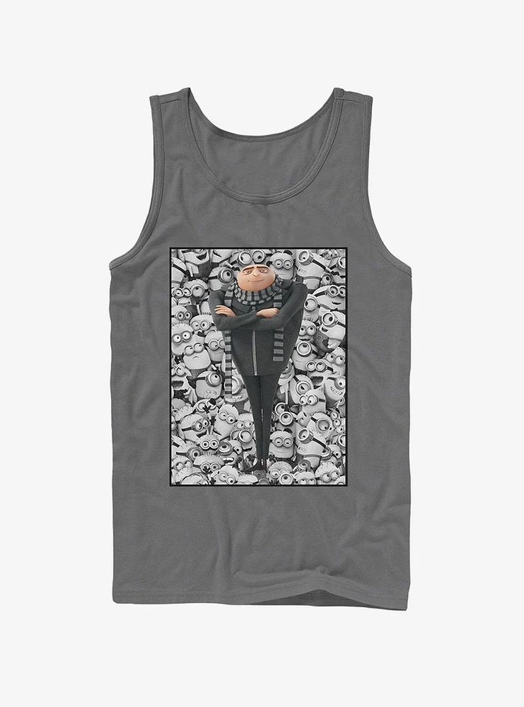 Minion Gru Montage Tank Top