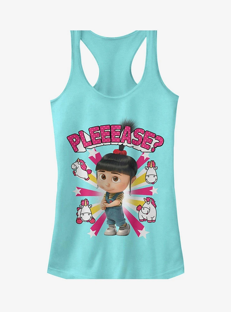 Minion Agnes Please Girls Tank Top