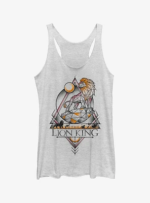 Disney Lion King Geometric Majestic Girls Tank Top