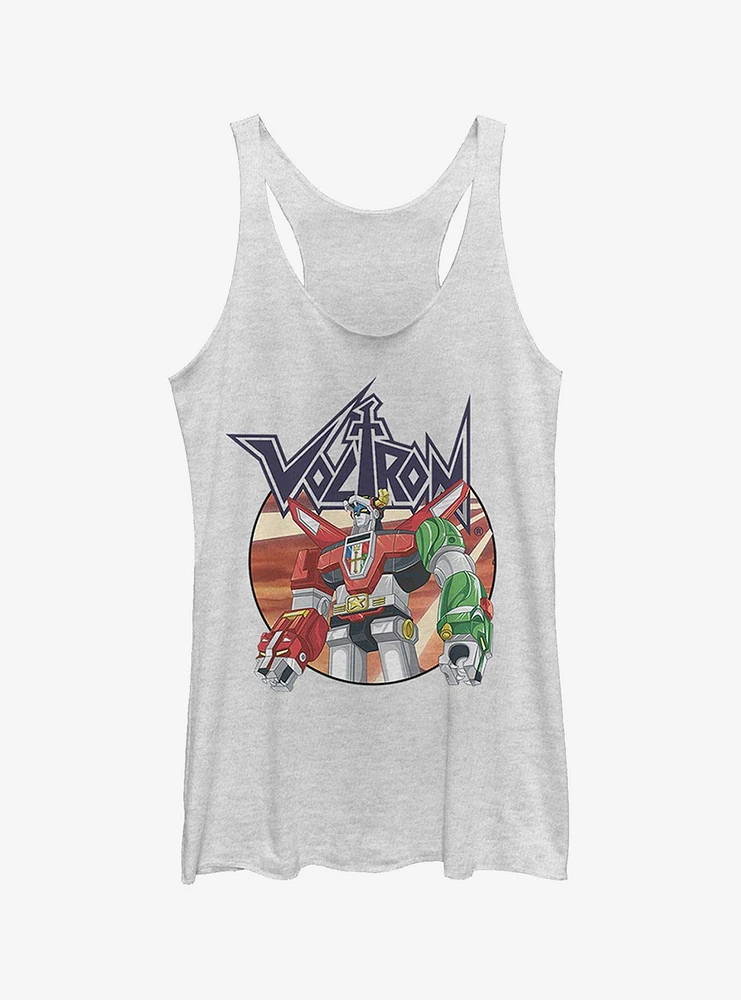 Voltron Robot Circle Girls Tank Top