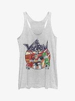 Voltron Robot Circle Girls Tank Top