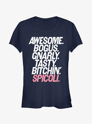 Fast Times at Ridgemont High Spicoli Slang Girls T-Shirt