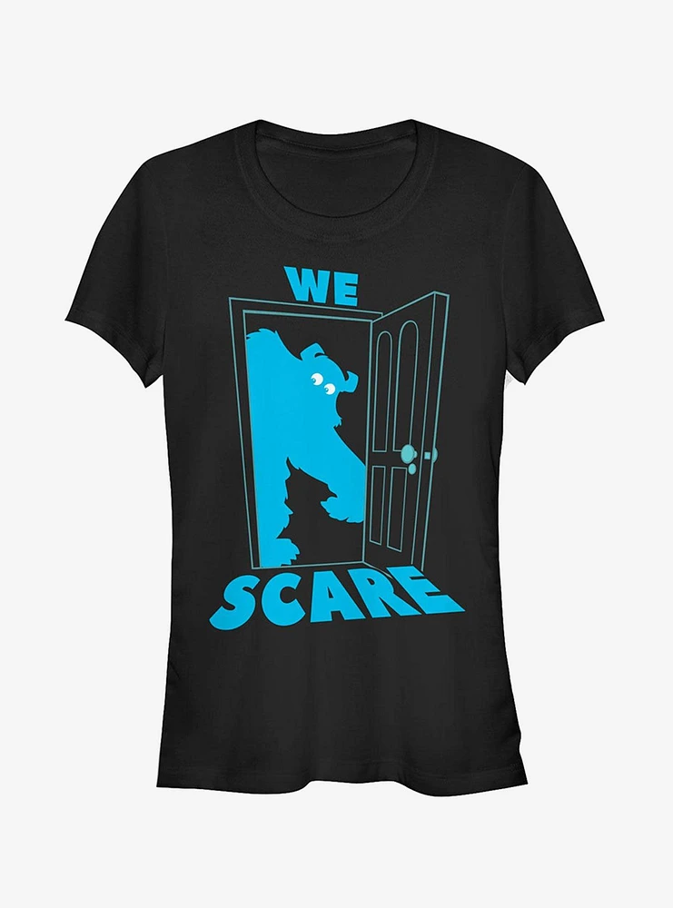 Disney Pixar Monsters Inc Sulley Scares Doorway Girls T-Shirt