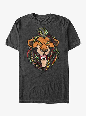 Disney Lion King Scar Decorative Tribal Mane T-Shirt