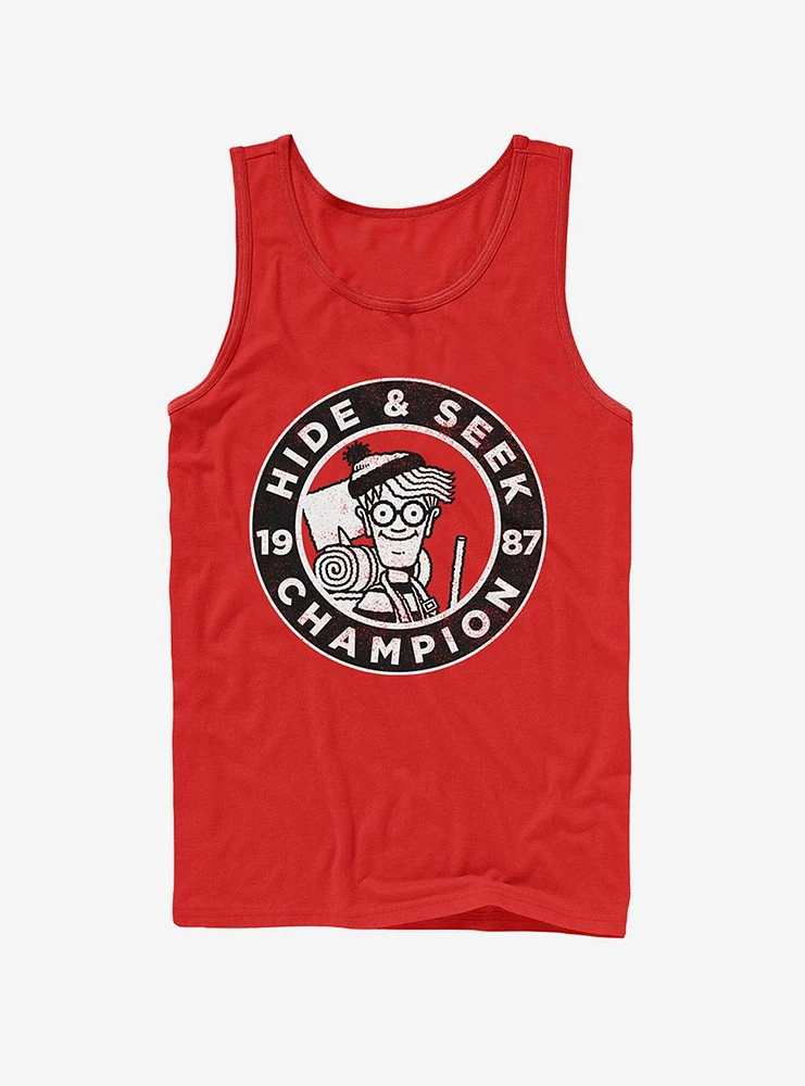 Where's Waldo Hide and Seek Champion Tank Top